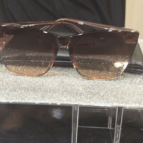 Quay Australia Come Thru 57MM Cat Eye Sunglasses- Doe/Brown Fawn - Picture 7 of 10